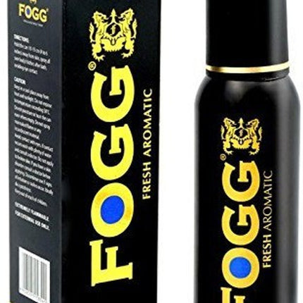 FOGG Black Fresh Aromatic Fragrance Body Spray for Men 120ml