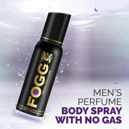 FOGG Black Fresh Fougere Fragrance Body Spray for Men 120ml