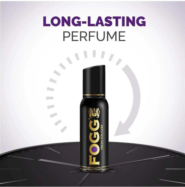 FOGG Black Fresh Fougere Fragrance Body Spray for Men 120ml