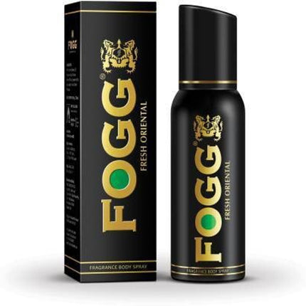 FOGG Black Fresh Oriental Fragrance Body Spray for Men 120ml