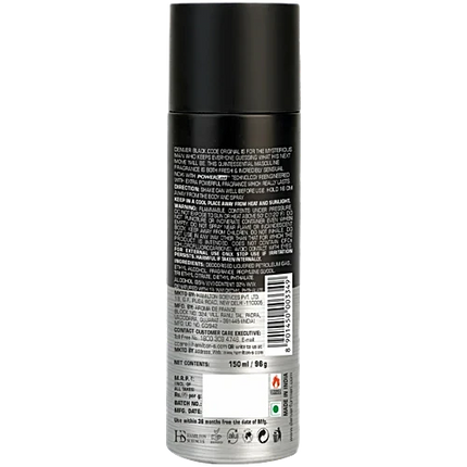 Denver Original Black Code Deodorant Body Spray for Men 150ml