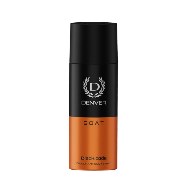 Denver GOAT Black Code Deodorant Body Spray for Men 150ml
