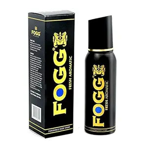 FOGG Black Fresh Aromatic Fragrance Body Spray for Men 120ml