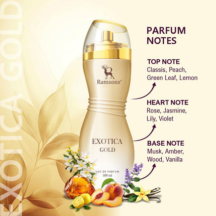 Ramsons Exotica Gold Eau De Parfum 100ml