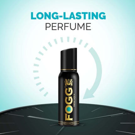 FOGG Black Fresh Aqua Fragrance Body Spray for Men 120ml
