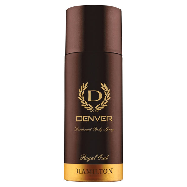 Denver Hamilton Royal Oud Deodorant Body Spray for Men 150ml