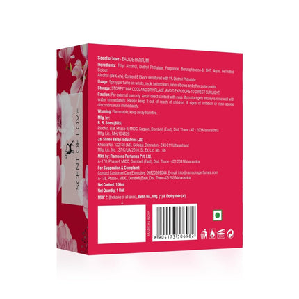 Ramsons Scent Of Love Eau De Parfum 100ml