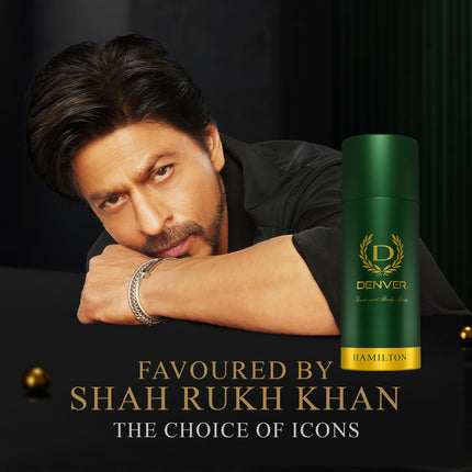 Denver Hamilton Deodorant Body Spray for Men 150ml