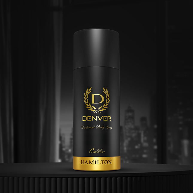 Denver Hamilton Caliber Deodorant Body Spray for Men 150ml