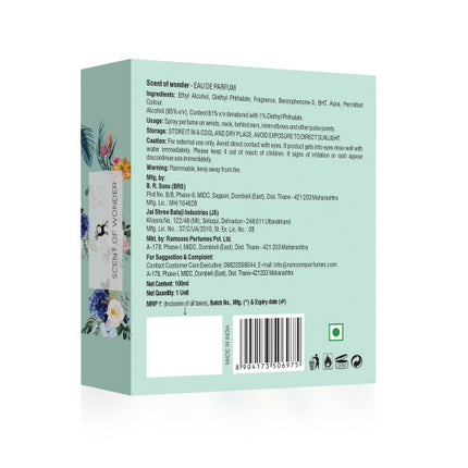 Ramsons Scent Of Wonder Eau De Parfum 100ml