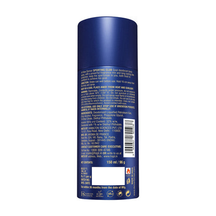 Denver Sporting Club Goal Deodorant Body Spray for Men 150ml