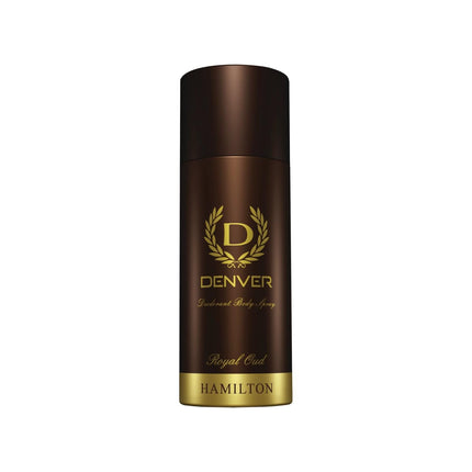 Denver Hamilton Royal Oud Deodorant Body Spray for Men 150ml