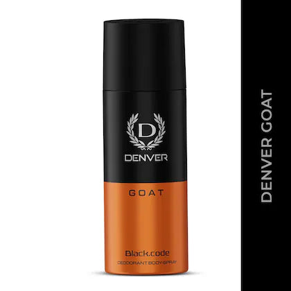 Denver GOAT Black Code Deodorant Body Spray for Men 150ml