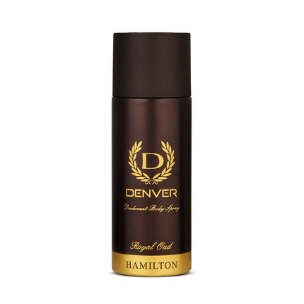 Denver Hamilton Royal Oud Deodorant Body Spray for Men 150ml