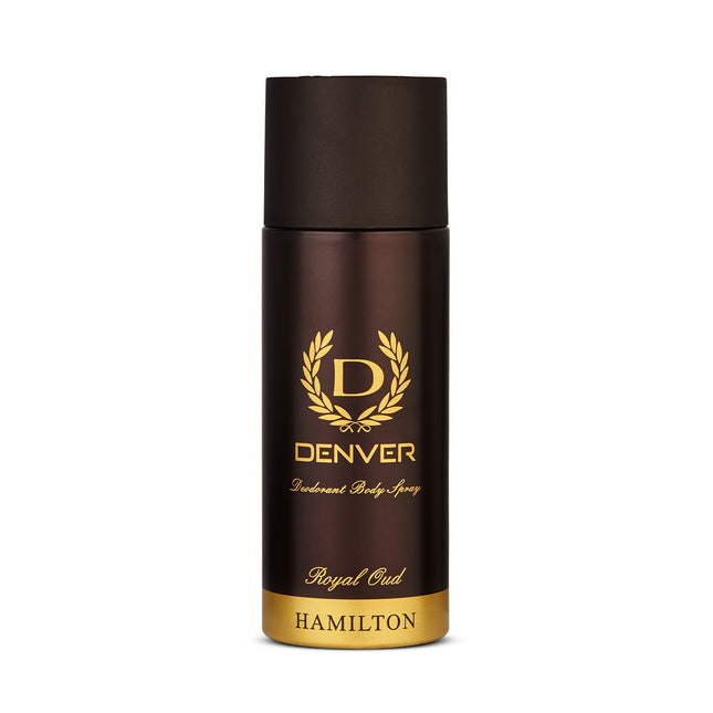 Denver Hamilton Royal Oud Deodorant Body Spray for Men 150ml